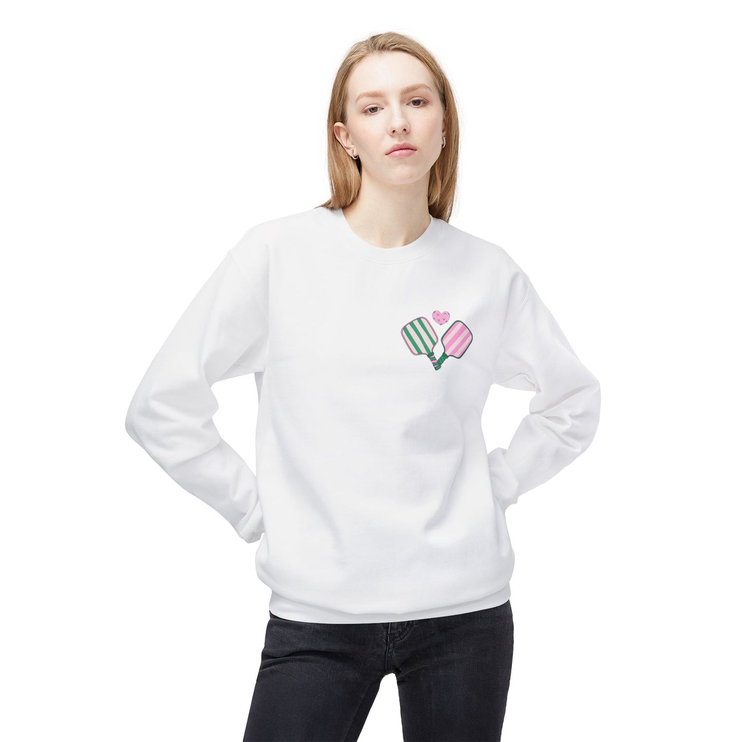 Pickleball Love Crewneck Sweatshirt