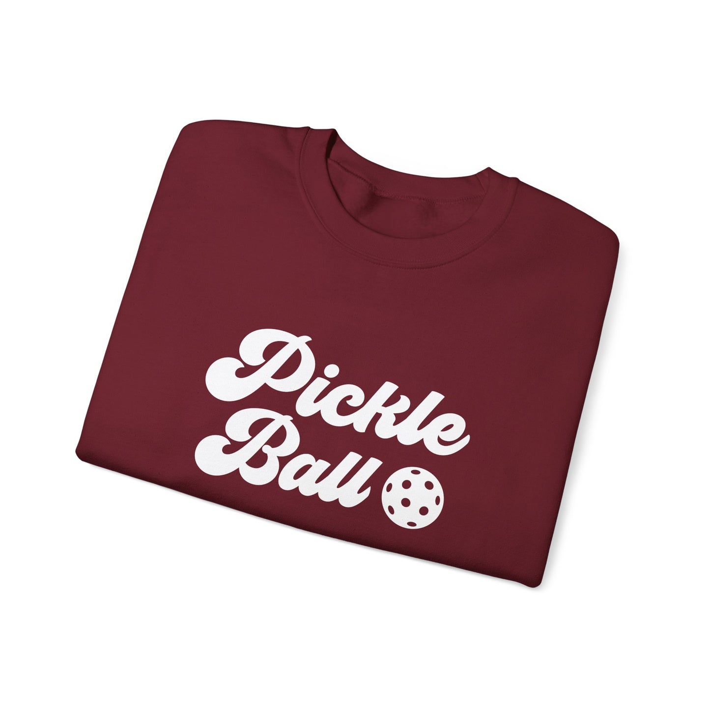 PickleBaller Sweatshirt, Stay warm on the Court w/ this Cozy Sweatshirt, Perfect Gift for a Pickleball Team, Christmas Gift for Pickleballer