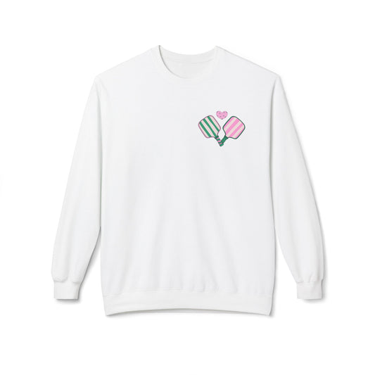 Pickleball Love Crewneck Sweatshirt