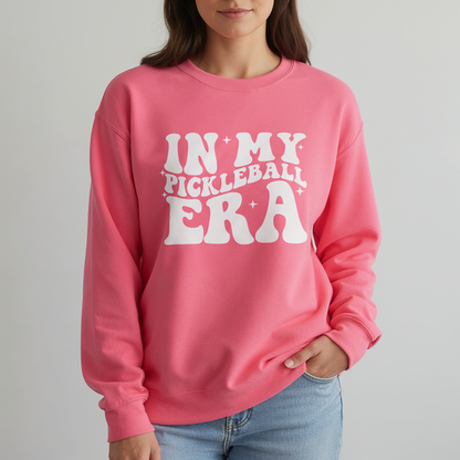 Pickleball Era Sweatshirt Crewneck Midweight Softstyle Fleece