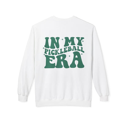 Pickleball Era Sweatshirt Crewneck Printed on Two Sides Midweight Sweatshirt